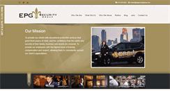 Desktop Screenshot of epgsecuritygroup.com